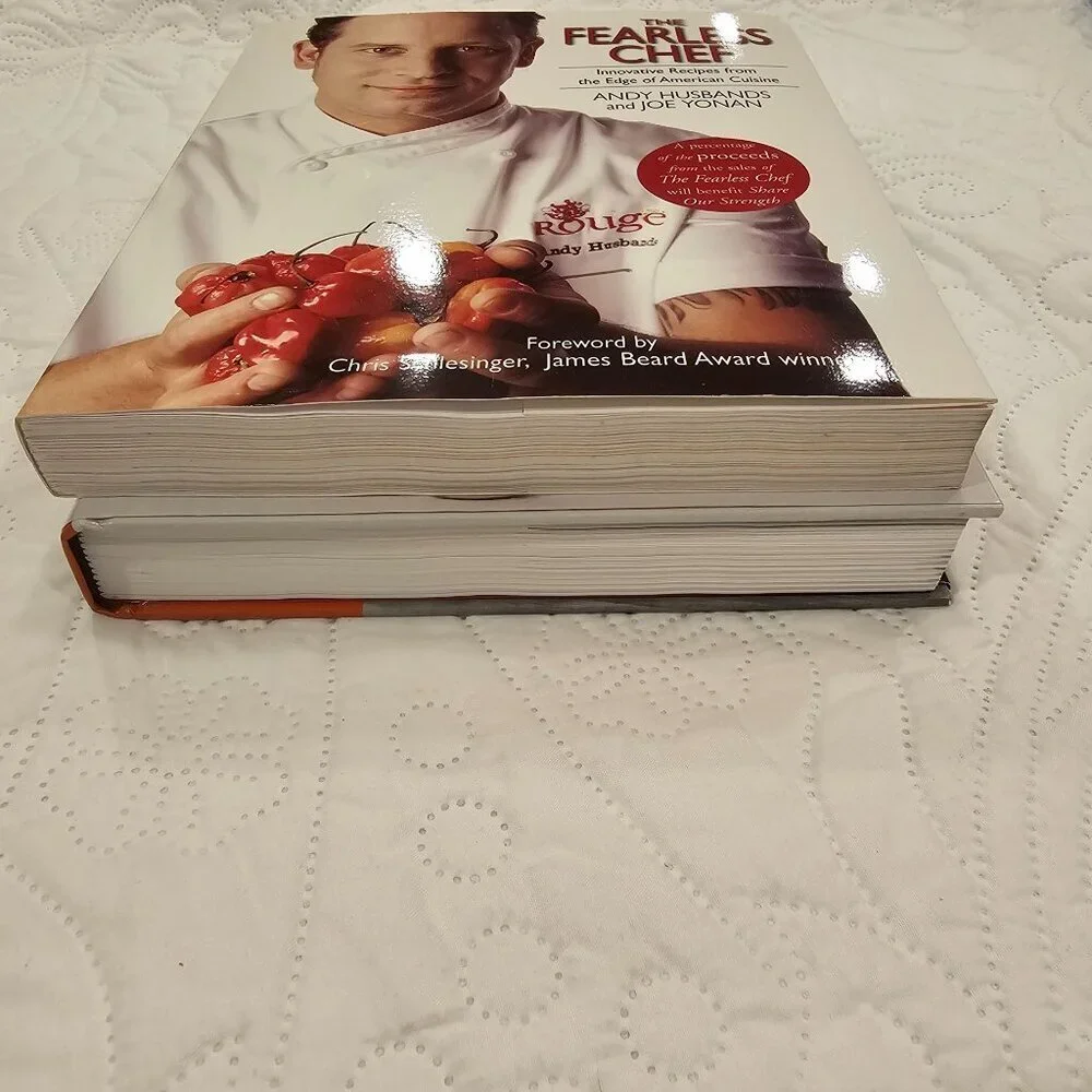 Two Signed Cookbooks: 